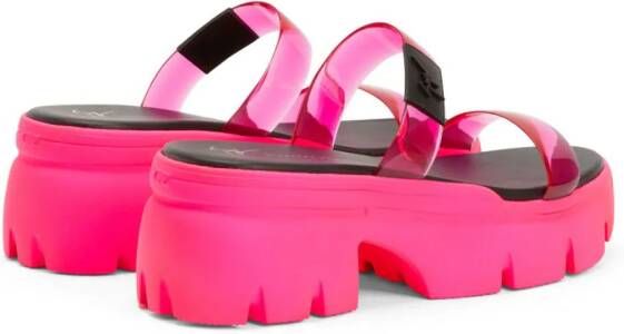 Giuseppe Zanotti Apocalypse Summer platform sandals Pink