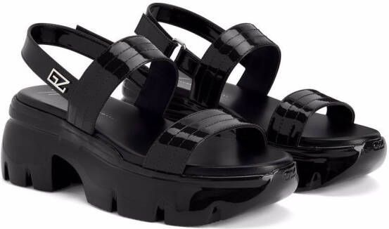 Giuseppe Zanotti Apocalypse Summer sandals Black