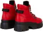 Giuseppe Zanotti Apocalypse Trek leather ankle boots Red - Thumbnail 3