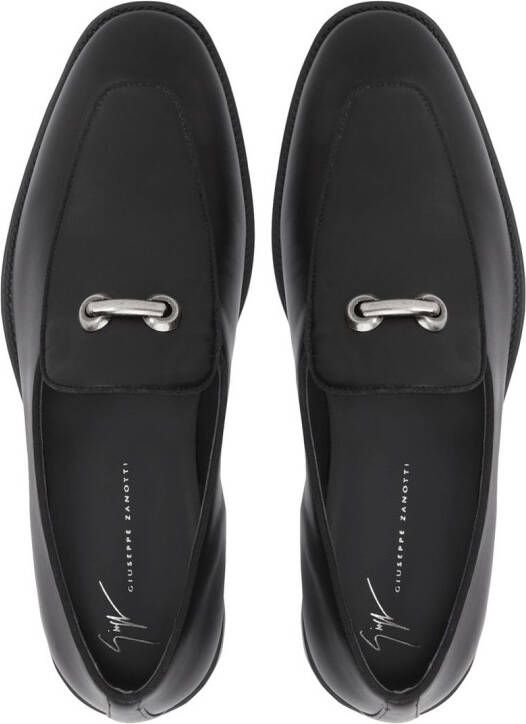 Giuseppe Zanotti Archibald buckle-detail loafers Black