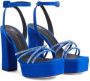 Giuseppe Zanotti Arhama embellished platform sandals Blue - Thumbnail 2