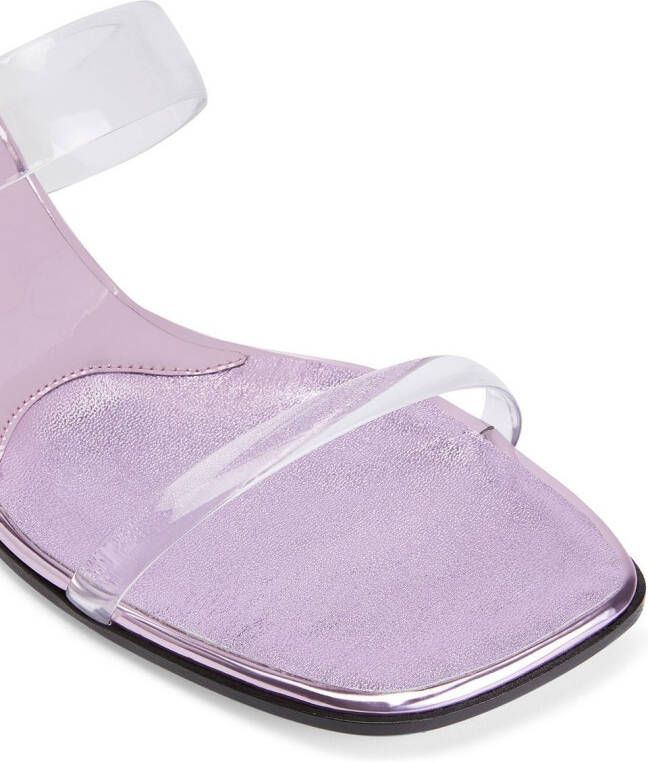 Giuseppe Zanotti Aude Plexi 45mm sandals Pink