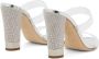 Giuseppe Zanotti Aurelia embellished-heel sandals Silver - Thumbnail 3