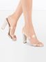 Giuseppe Zanotti Aurelia embellished-heel sandals Silver - Thumbnail 5