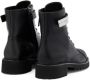 Giuseppe Zanotti Austin logo-plaque combat boots Black - Thumbnail 3