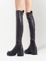 Giuseppe Zanotti Avela Stretch knee-high boots Black - Thumbnail 4