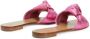 Giuseppe Zanotti Aycha knot-detailing flat sandals Pink - Thumbnail 3