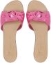 Giuseppe Zanotti Aycha knot-detailing flat sandals Pink - Thumbnail 4