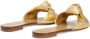 Giuseppe Zanotti Aycha knot flat sandals Gold - Thumbnail 3