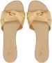 Giuseppe Zanotti Aycha knot flat sandals Gold - Thumbnail 4