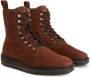 Giuseppe Zanotti Bassline lace-up suede boots Brown - Thumbnail 2