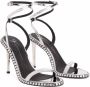 Giuseppe Zanotti Bellatriks 106mm leather sandals Silver - Thumbnail 2