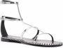 Giuseppe Zanotti Bellatriks flat thong sandals Grey - Thumbnail 2