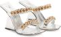 Giuseppe Zanotti Berenicee Chain 105mm sandals Silver - Thumbnail 2