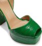 Giuseppe Zanotti Betty 120mm crocodile-print sandals Green - Thumbnail 4