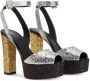 Giuseppe Zanotti Betty 140mm glitter-embellished sandals Silver - Thumbnail 2