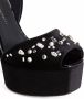 Giuseppe Zanotti Betty suede sandals Black - Thumbnail 4