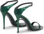 Giuseppe Zanotti Beverlee 105mm satin sandals Green - Thumbnail 3