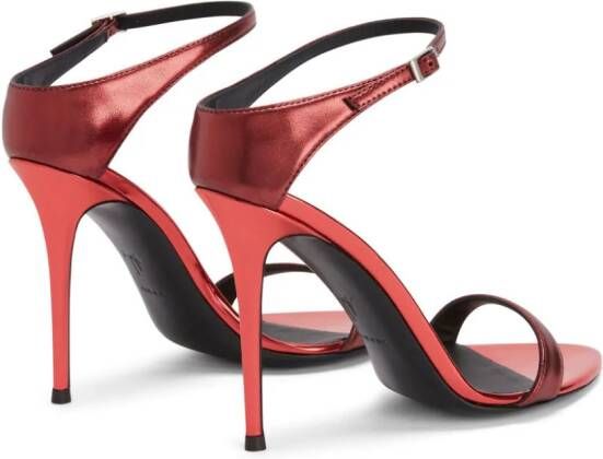 Giuseppe Zanotti Beverlee 105mm stiletto sandals Red