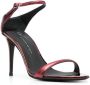 Giuseppe Zanotti Beverlee 90mm metallic-finish sandals Red - Thumbnail 2