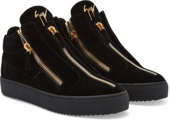 Giuseppe Zanotti Bhonny high-top leather sneakers Black