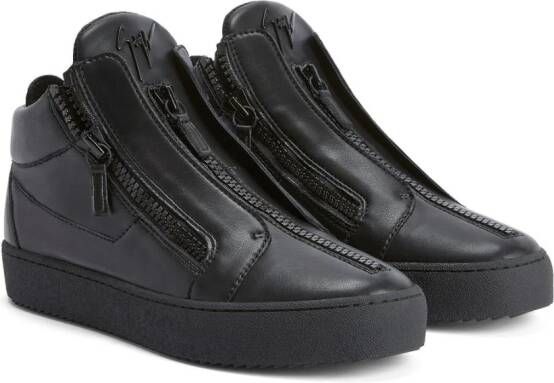 Giuseppe Zanotti Bhonny zip-up sneakers Black