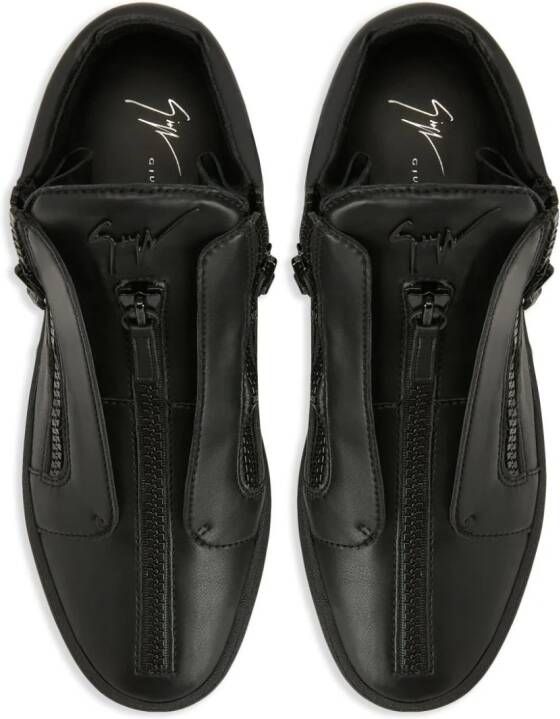 Giuseppe Zanotti Bhonny zip-up sneakers Black