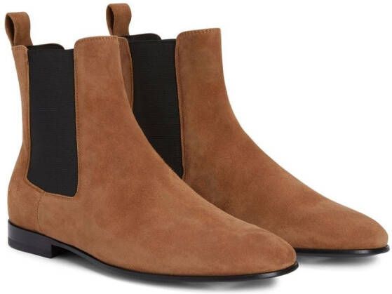 Giuseppe Zanotti Blaas elasticated-panel boots Brown