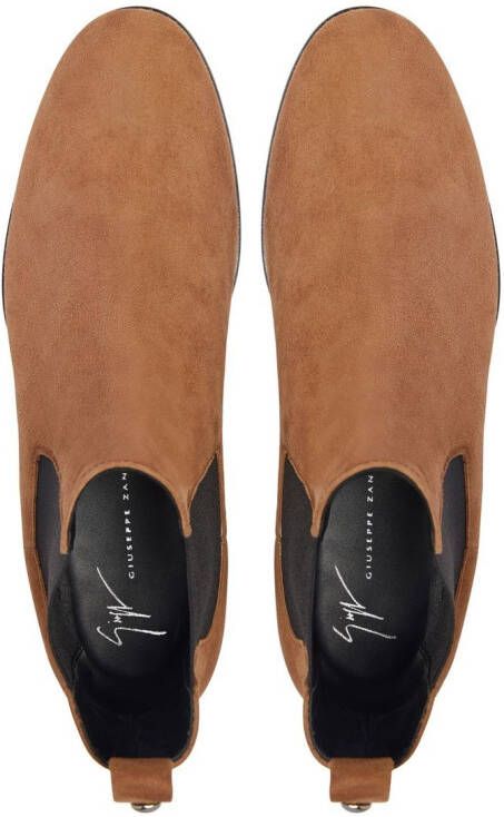 Giuseppe Zanotti Blaas elasticated-panel boots Brown