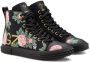 Giuseppe Zanotti Blabber floral high-top sneakers Black - Thumbnail 2