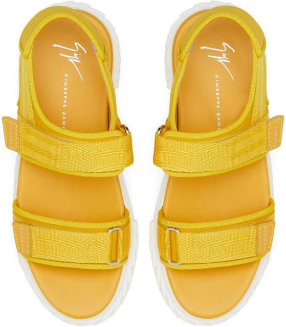 Giuseppe Zanotti Blabber Gummy sandals Yellow