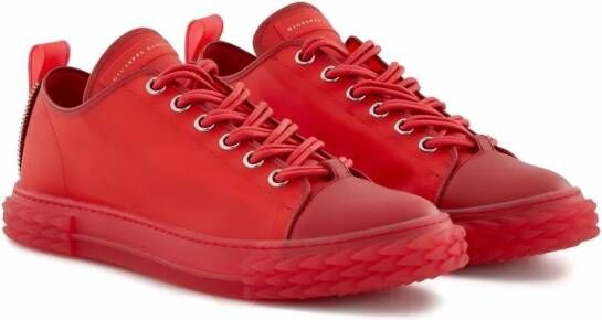 Giuseppe Zanotti Blabber Jellyfish low top sneakers Red