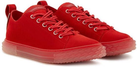 Giuseppe Zanotti Blabber Jellyfish sneakers Red