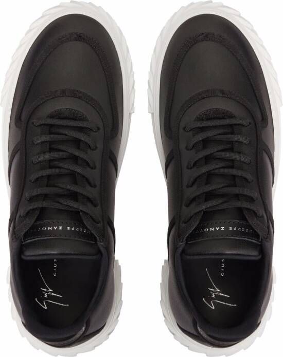 Giuseppe Zanotti Blabber leather sneakers Black