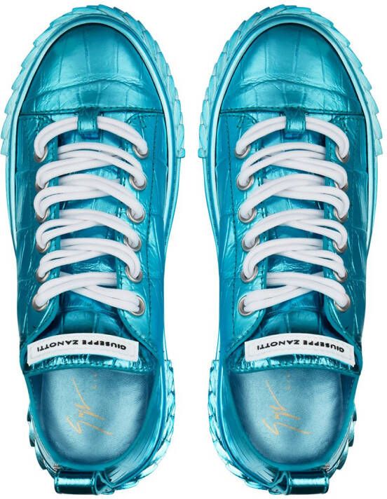 Giuseppe Zanotti Blabber low-top sneakers Blue