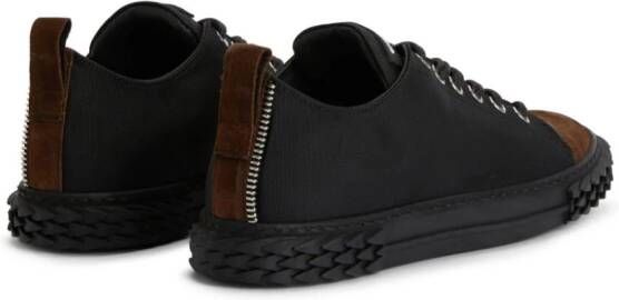 Giuseppe Zanotti Blabber panelled sneakers Black