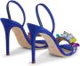 Giuseppe Zanotti Blinda 105mm suede sandals Blue - Thumbnail 3