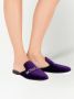 Giuseppe Zanotti Bonjour Nuit velvet loafers Purple - Thumbnail 4
