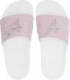 Giuseppe Zanotti Brett glitter-detail slide sandals Pink - Thumbnail 4