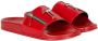 Giuseppe Zanotti Brett logo-plaque slides Red - Thumbnail 2