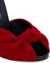 Giuseppe Zanotti Bridget 120mm velvet sandals Red - Thumbnail 4
