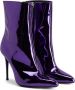 Giuseppe Zanotti Brytta 105mm patent ankle boots Purple - Thumbnail 2