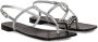 Giuseppe Zanotti Calipso metallic thong sandals Silver - Thumbnail 2