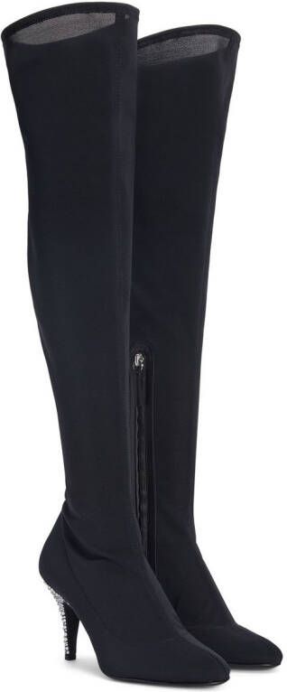 Giuseppe Zanotti Calixtee Cuissarde 85mm boots Black