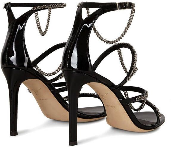 Giuseppe Zanotti Catena chain-strap sandals Black