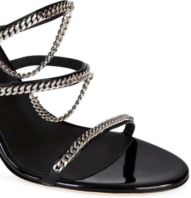 Giuseppe Zanotti Catena chain-strap sandals Black