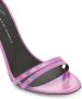 Giuseppe Zanotti Catia 105mm leather sandals Purple - Thumbnail 4