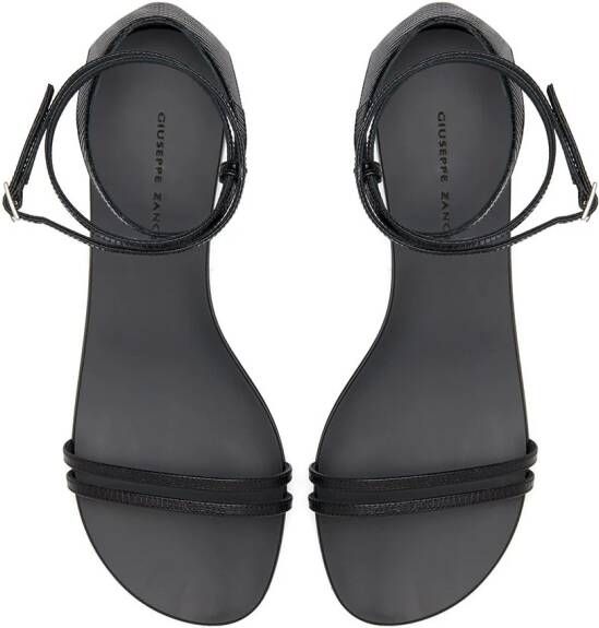 Giuseppe Zanotti Catia flat sandals Black