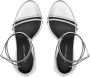 Giuseppe Zanotti Catia leather sandals Silver - Thumbnail 4