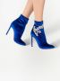 Giuseppe Zanotti Celeste crystal-embellished boots Blue - Thumbnail 4